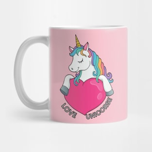 Love unicorse Mug